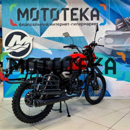 Мопед Мотомир COLT SCRAMBLER красный фото 3