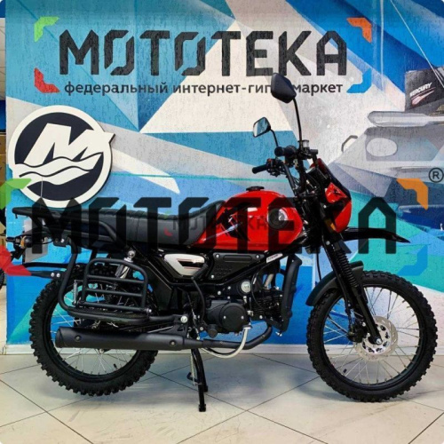 Мопед Мотомир COLT SCRAMBLER красный фото 13