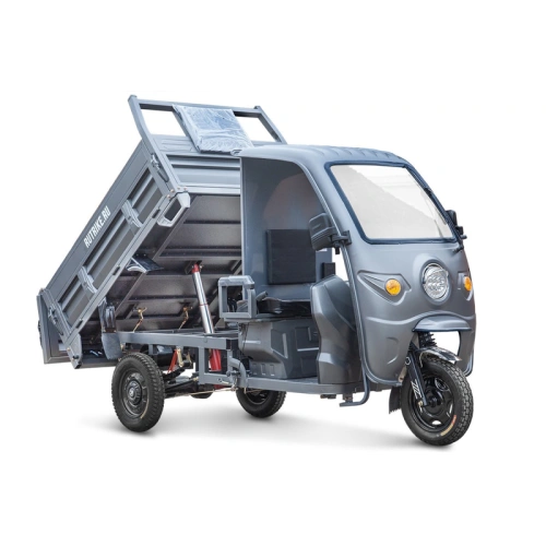 Грузовой электрический трицикл Rutrike (Рутрайк) D5 КАБИНА гидравлика 1700 60V1200W