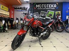 Мотоцикл дорожный ROCKOT (Рокот) SPECTRUM 150 (красный глянцевый) с ЭПТС