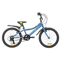 Велосипед Foxx (Фокс) 20" DIFFER синий,  стальная рама, 6 скор., Microshift MS21/Microshift TS38, тормоз V-