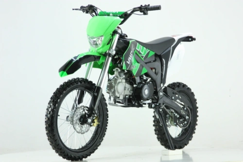 Питбайк Vento (Венто) PitBike 17/14 КОМПЛ. 1 (125сс, кик/эл.стартер, фара/стоп сигн., ПОВОР. ЗЕРКАЛА) GREEN фото 4