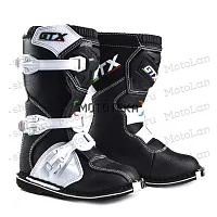 Мотоботы GTX MX (детские) №1 white/black (р. 37)