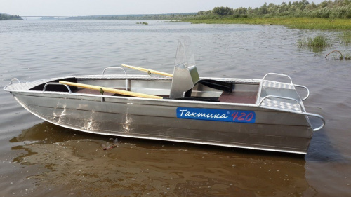 Лодка алюминиевая Тактика - 420 fish фото 4