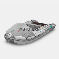Лодка ПВХ GLADIATOR (Гладиатор) C 370 AL светло-серый/тёмно-серый