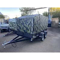 Прицеп 3.5 метра, с тентом БАРС 1125