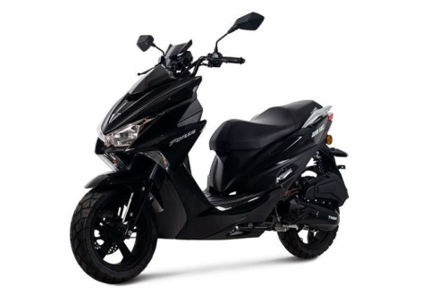 Скутер TMBK AERO 50 (150) Black фото 2 Скутер TMBK AERO 50 (150) Black фото 2