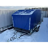 Прицеп одноосный БАРС 2003, тентованный