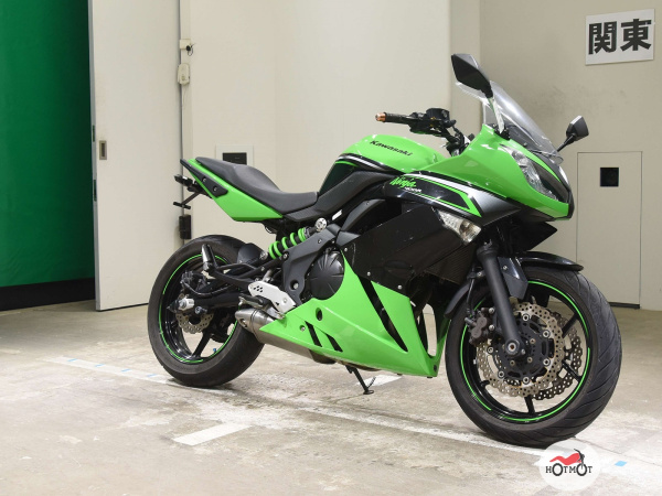 Мотоцикл KAWASAKI ER-4f (Ninja 400R) 2011, Зеленый пробег 17752 | Мототека