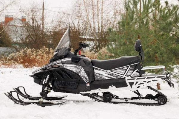 Снегоход IRBIS (Ирбис) TUNGUS (Тунгус) SK 600L Long 2023/2024 чёрный/красный с ПСМ | Мототека