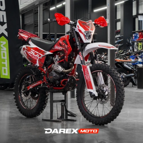 Мотоцикл кроссовый / эндуро Darex (Дарекс) Timer 300 Red (красный) фото 3 Мотоцикл кроссовый / эндуро Darex (Дарекс) Timer 300 Red (красный) фото 3