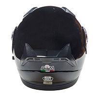 Шлем мото модуляр снегоходный AiM (Аим) JK906 (комплект) Black Glossy XL