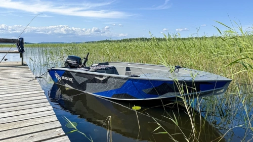 Лодка ПНД Navix (Навикс) R43 без консоли, румпельная фото 4 Лодка ПНД Navix (Навикс) R43 без консоли, румпельная фото 4