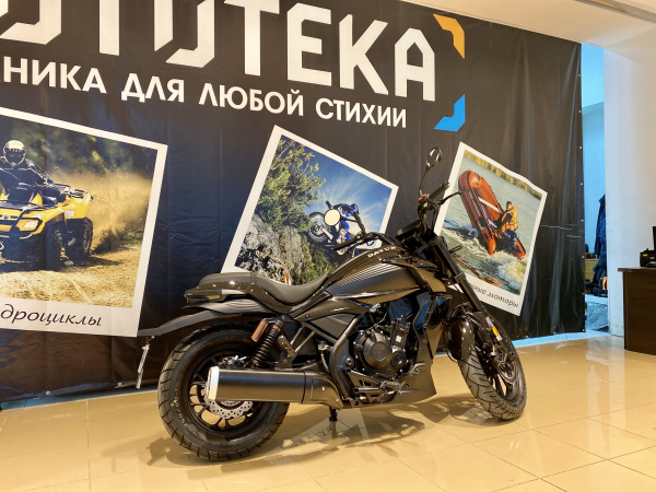 Мотоцикл  чоппер / круизер Dayun (Даюн) DY500 - 6F чёрный с ПТС | Мототека
