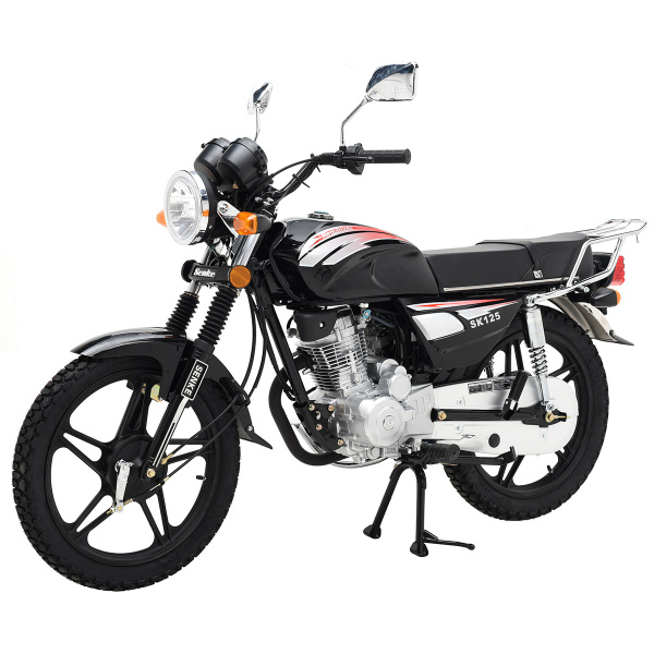 Мотоцикл дорожный Regulmoto (Регулмото) SK - 125 чёрный с ПТС | Мототека
