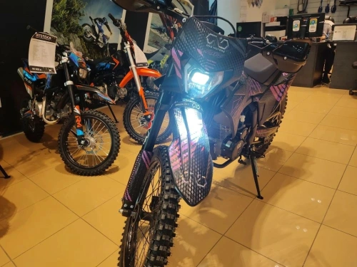 Мотоцикл кроссовый / эндуро OXO (Оксо) RAGE YB300Н фиолетовый фото 14
