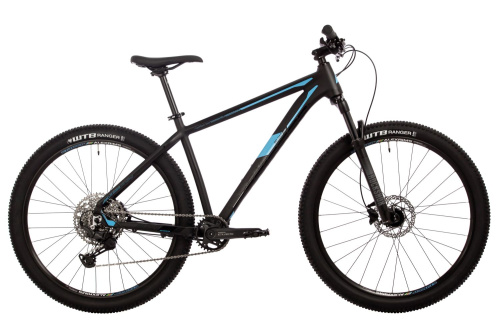Велосипед Stinger (Стингер) Reload Evo 27.5" (2024), рама 16" (155-165 см), черный