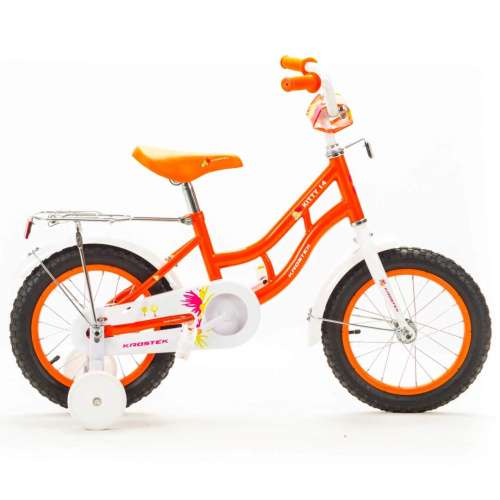 Велосипед 14" KROSTEK (Кростек) KITTY (500007) (оранжевый) Велосипед 14" KROSTEK (Кростек) KITTY (500007) (оранжевый)