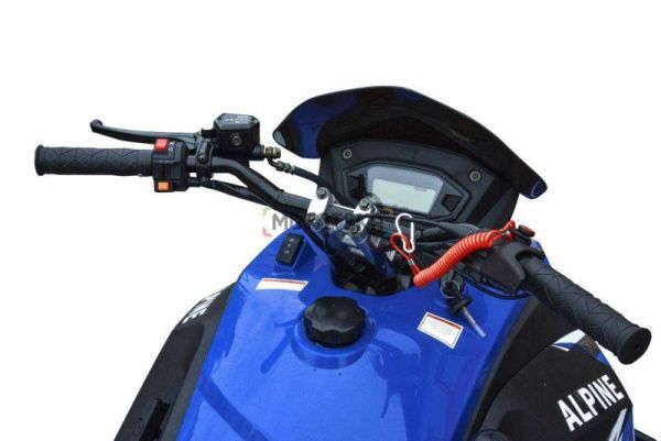 Снегоход MotoLand (Мотолэнд) ALPINE 200 синий (машинокомплект) | Мототека