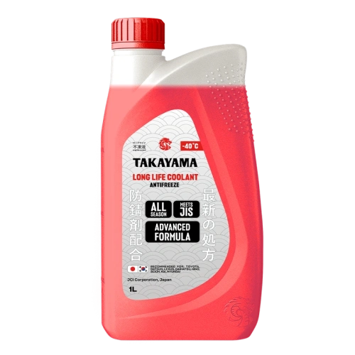 Антифриз TAKAYAMA Long Life Coolant Red (-40) 1л (12шт/уп) Антифриз TAKAYAMA Long Life Coolant Red (-40) 1л (12шт/уп)
