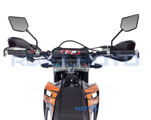 Мотоцикл кроссовый / эндуро Regulmoto (Регулмото) Sport - 003 PR 300 6 передач оранжевый/чёрный с ПТС фото 2