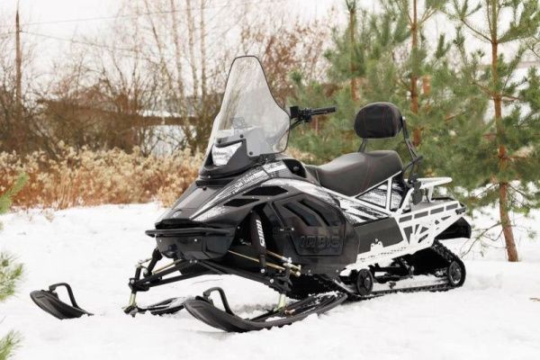 Снегоход IRBIS (Ирбис) TUNGUS (Тунгус) SK 600L Long 2023/2024 чёрный/красный с ПСМ | Мототека