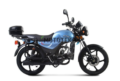 Мопед TMBK ALPHA 50 (110) Light Blue Мопед TMBK ALPHA 50 (110) Light Blue