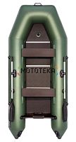 Лодка ПВХ Аква 3200 СК графит/светло-серый