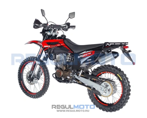 Мотоцикл кроссовый / эндуро Regulmoto (Регулмото) Sport - 003 PR 300 6 передач красный/чёрный с ПТС фото 2 Мотоцикл кроссовый / эндуро Regulmoto (Регулмото) Sport - 003 PR 300 6 передач красный/чёрный с ПТС фото 2